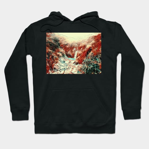 Waiau Mirage Hoodie by MartinAlexanderBrown